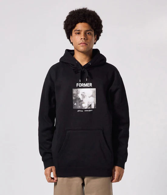 Former War Poodle Hoodie Black