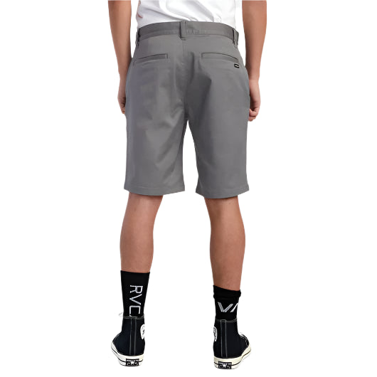 RVCA Weekend Stretch Shorts Smoke