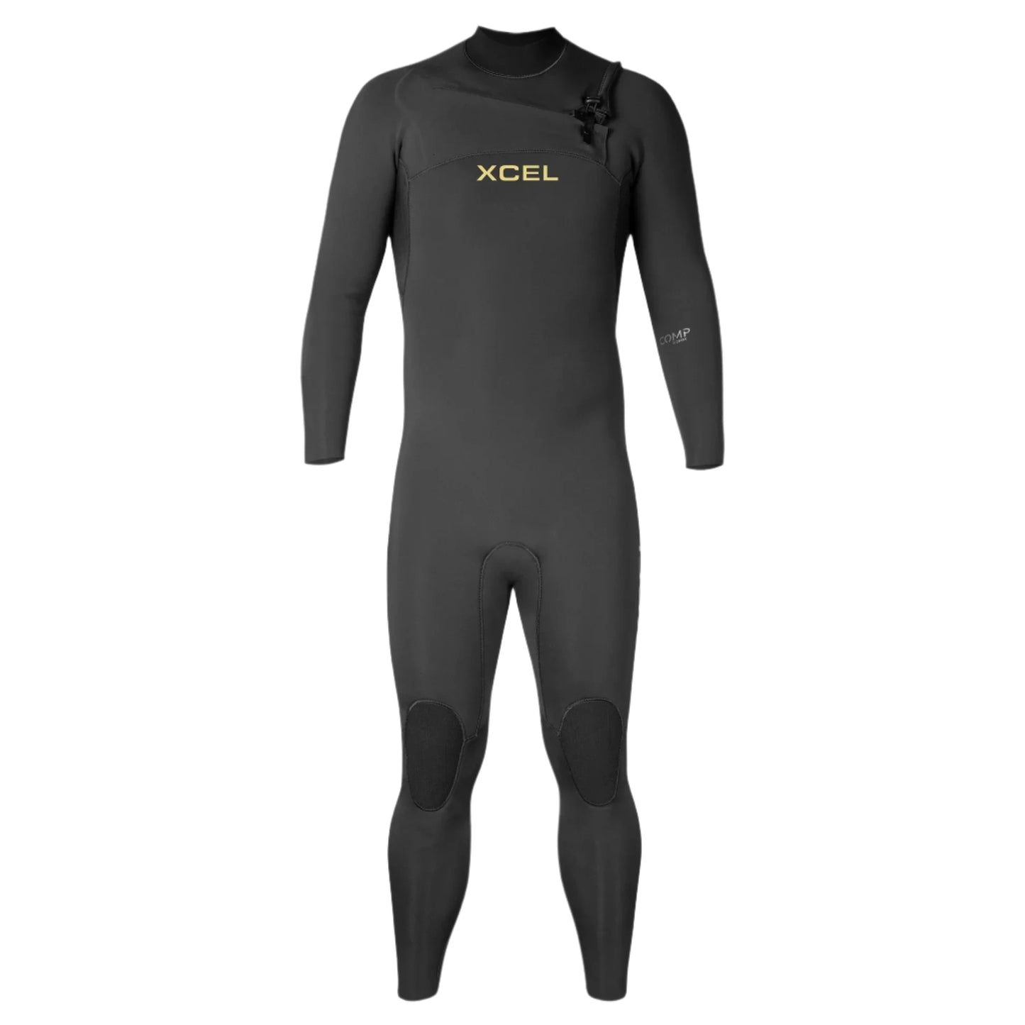 Xcel Men's 3/2mm Comp Chest Zip Full Wetsuit Black