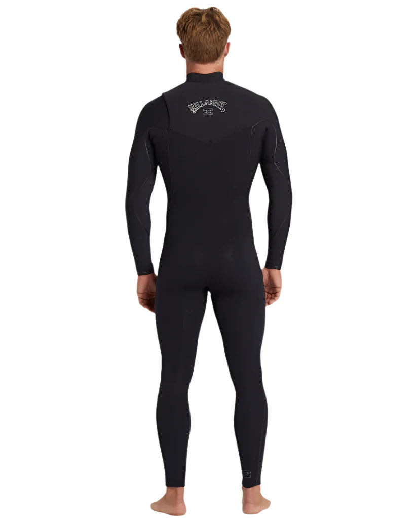 Billabong Men's 3/2MM Furnace Natural Upcycler Chest Zip Wetsuit