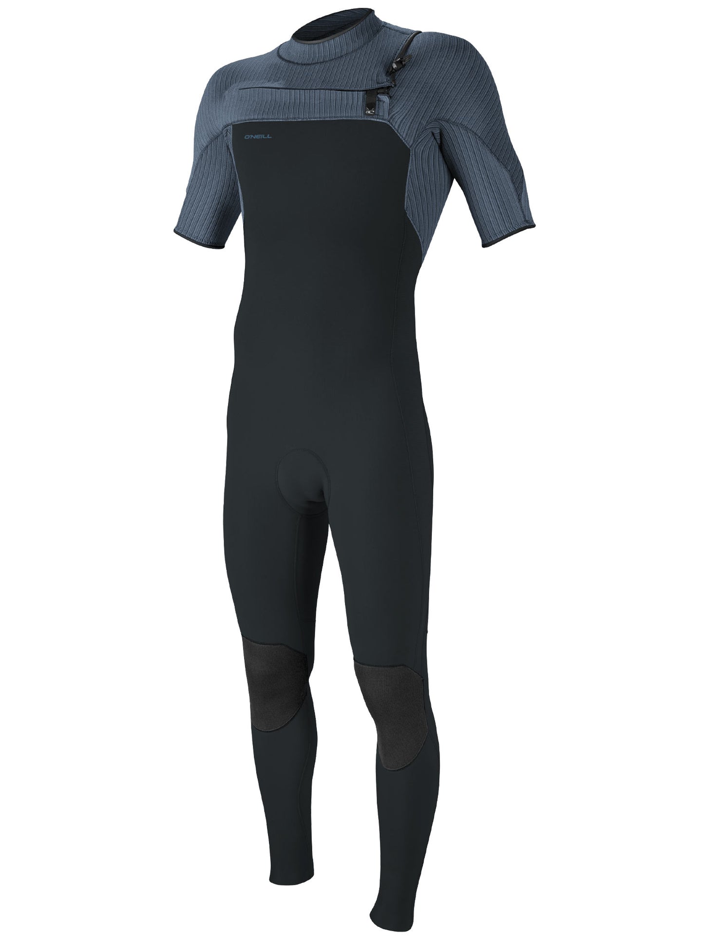 O'Neill Mens 2mm Hyperfreak Chest Zip Short Sleeve Full Springsuit