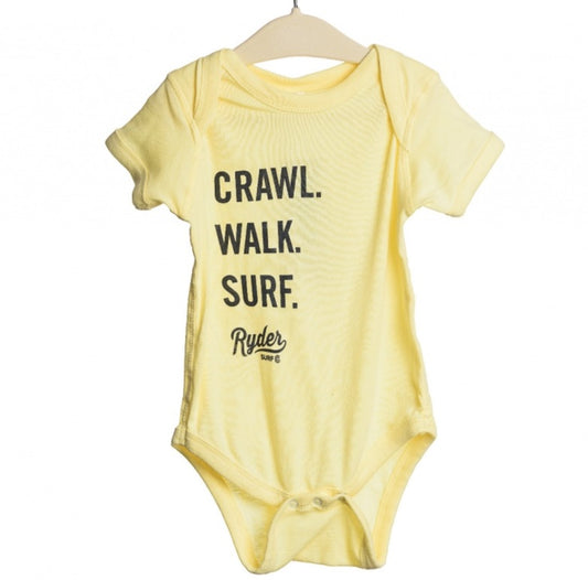 Ryder Surf Toddler Crawl Walk Surf Onesie