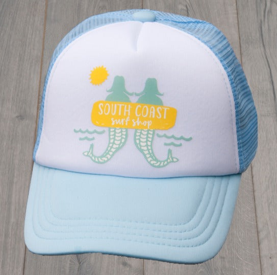 SOUTH COAST YOUTH MERMAIDS HAT LIGHT BLUE