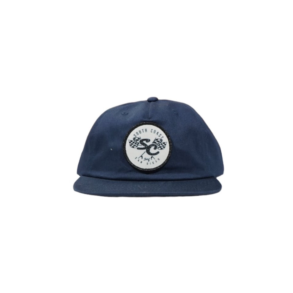 SOUTH COAST UNISEX RAT ROD DAD HAT NAVY