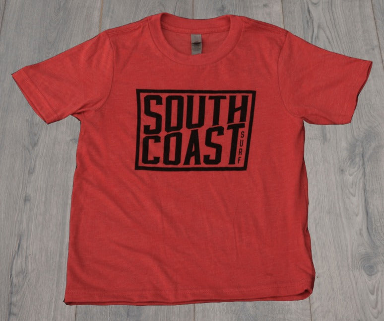 SOUTH COAST YOUTH CAMPER LOGO TEE