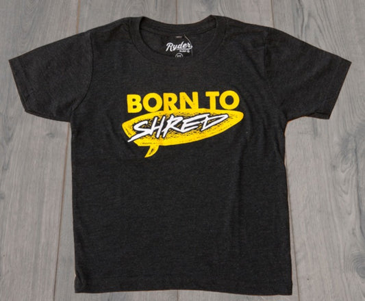 Ryder Youth Born To Shred T-Shirt Black