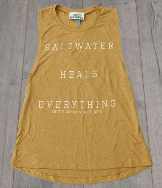 South Coast Ladies Saltwater Tank Gold