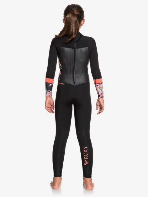 Roxy Girls Syncro 3/2mm Backzip Wetsuit