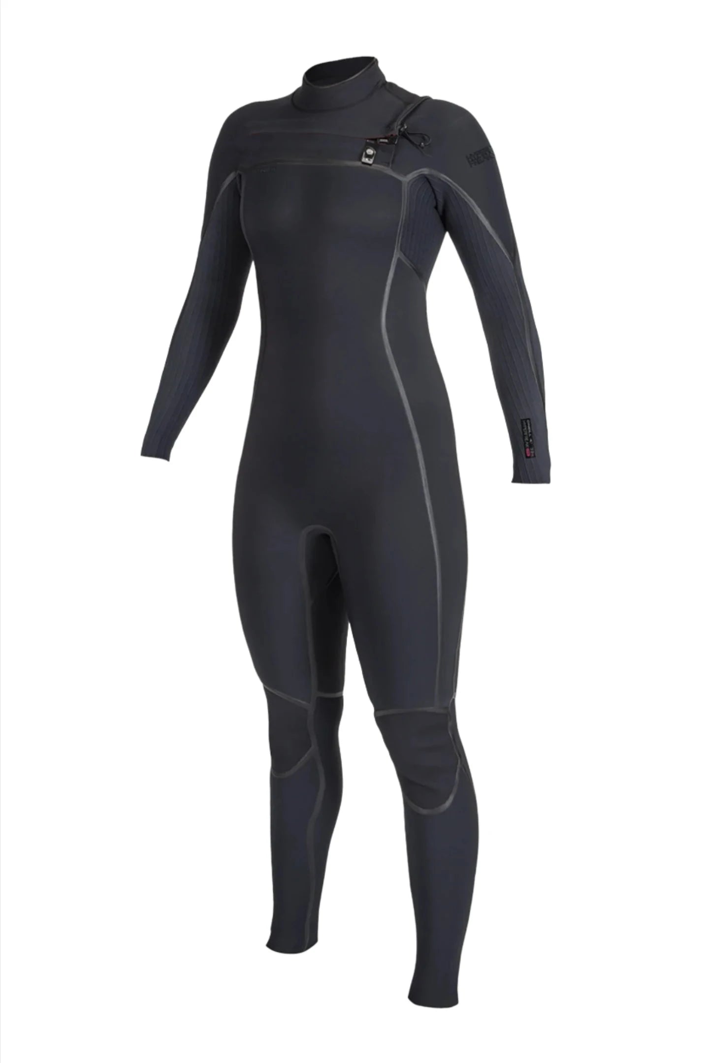 O'Neill Womens Hyperfreak Fire 4/3mm+ Chest Zip Wetsuit