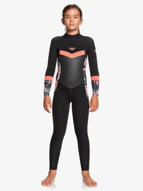Roxy Girls Syncro 3/2mm Backzip Wetsuit