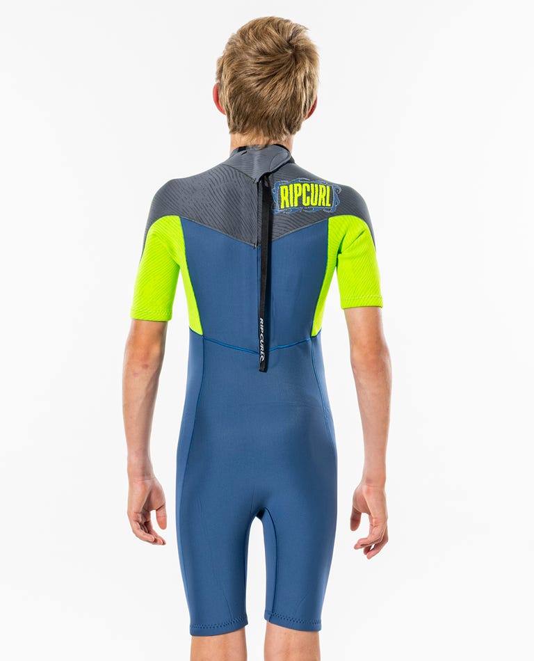 RIPCURL BOYS 2MM DAWN PATROL BACK ZIP SPRING WETSUIT