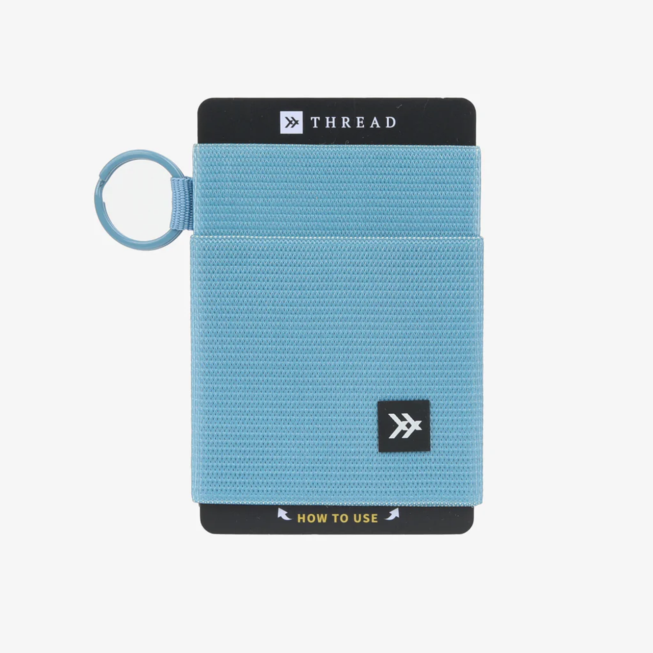 Thread Surf Blue Elastic Wallet