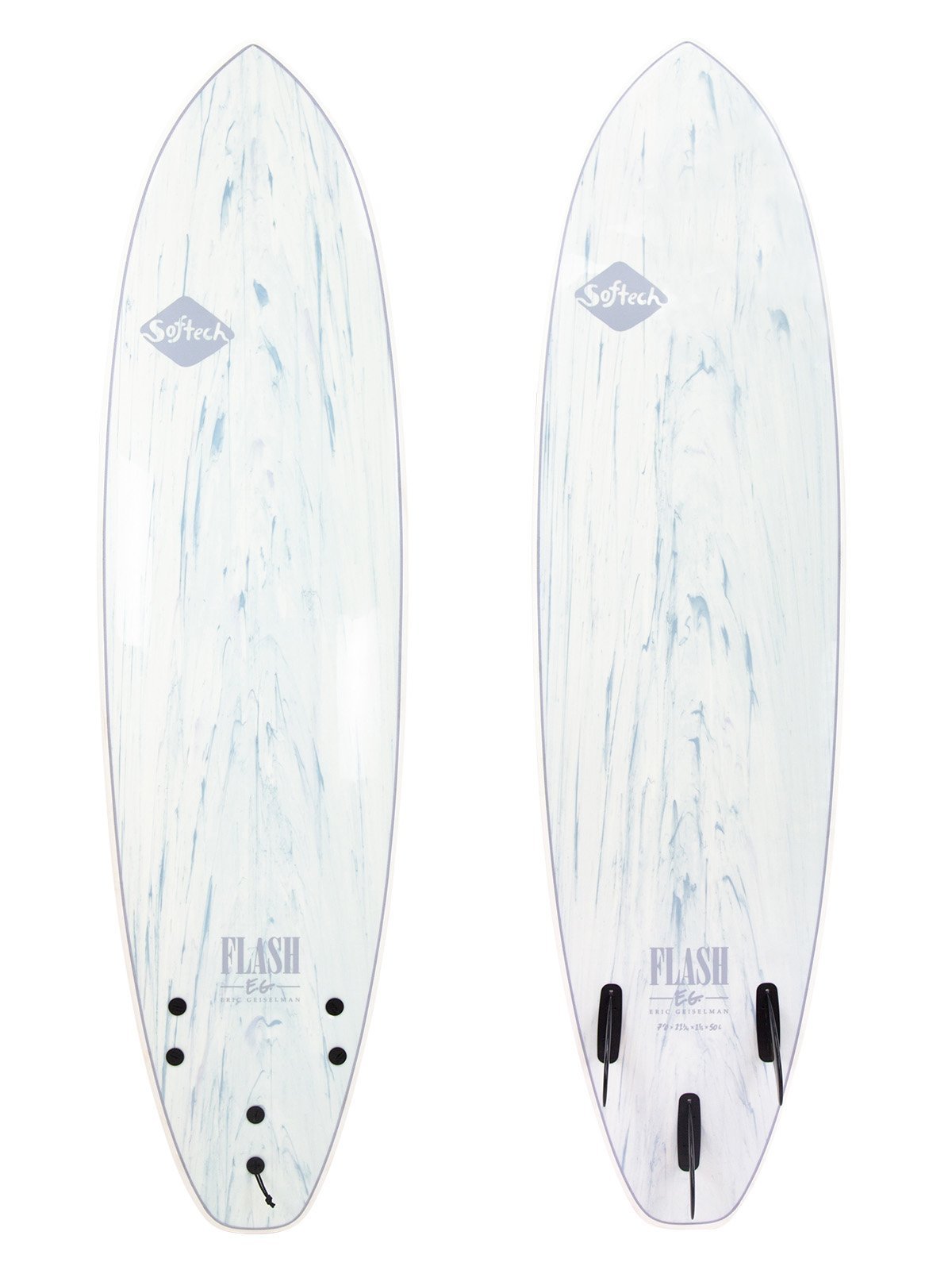 SOFTECH ERIC GEISELMAN FLASH SOFT TOP SURFBOARD 5'0"