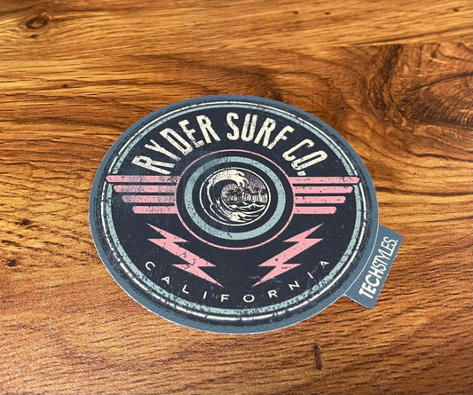 Ryder Surf Co Future Found Sticker