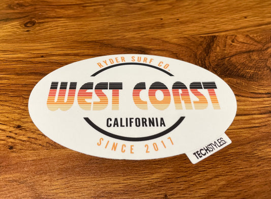 Ryder Surf Co Juana Sticker