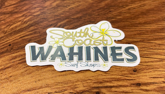 South Coast Wahines Sticker