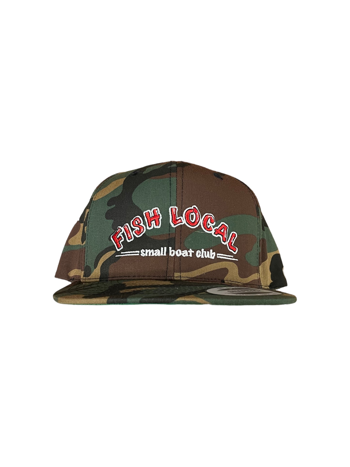 Small Boat Club Fish Local Hat
