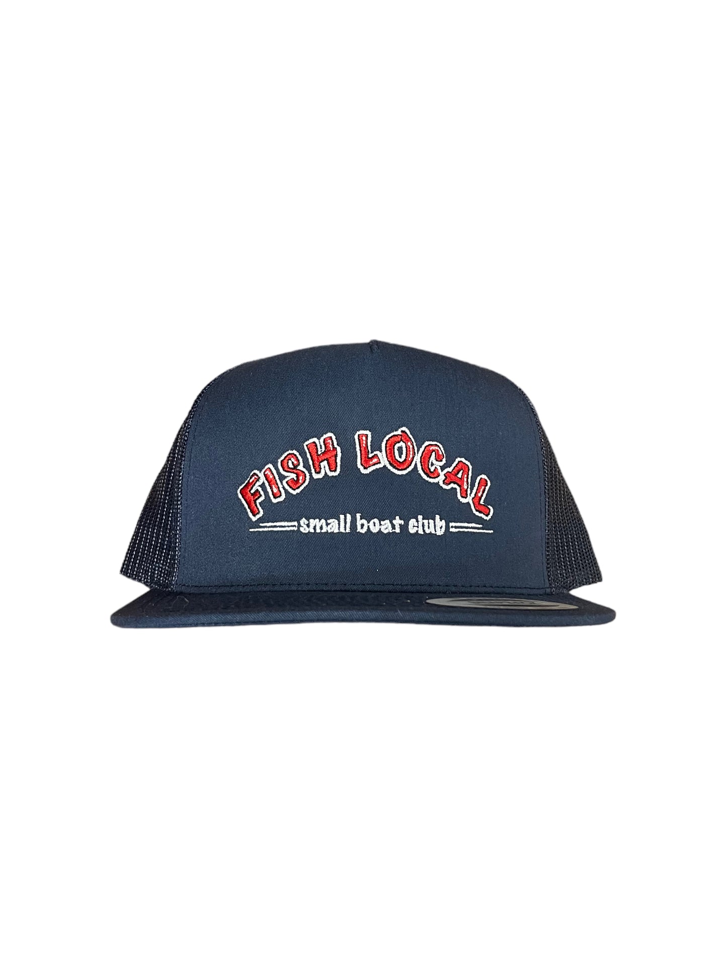 Small Boat Club Fish Local Hat