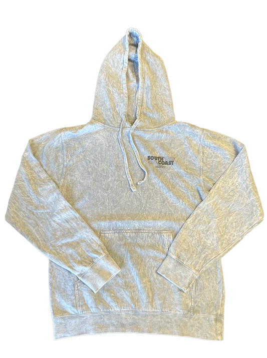 South Coast Mens Retro Flag Vintage Pullover Hoodie
