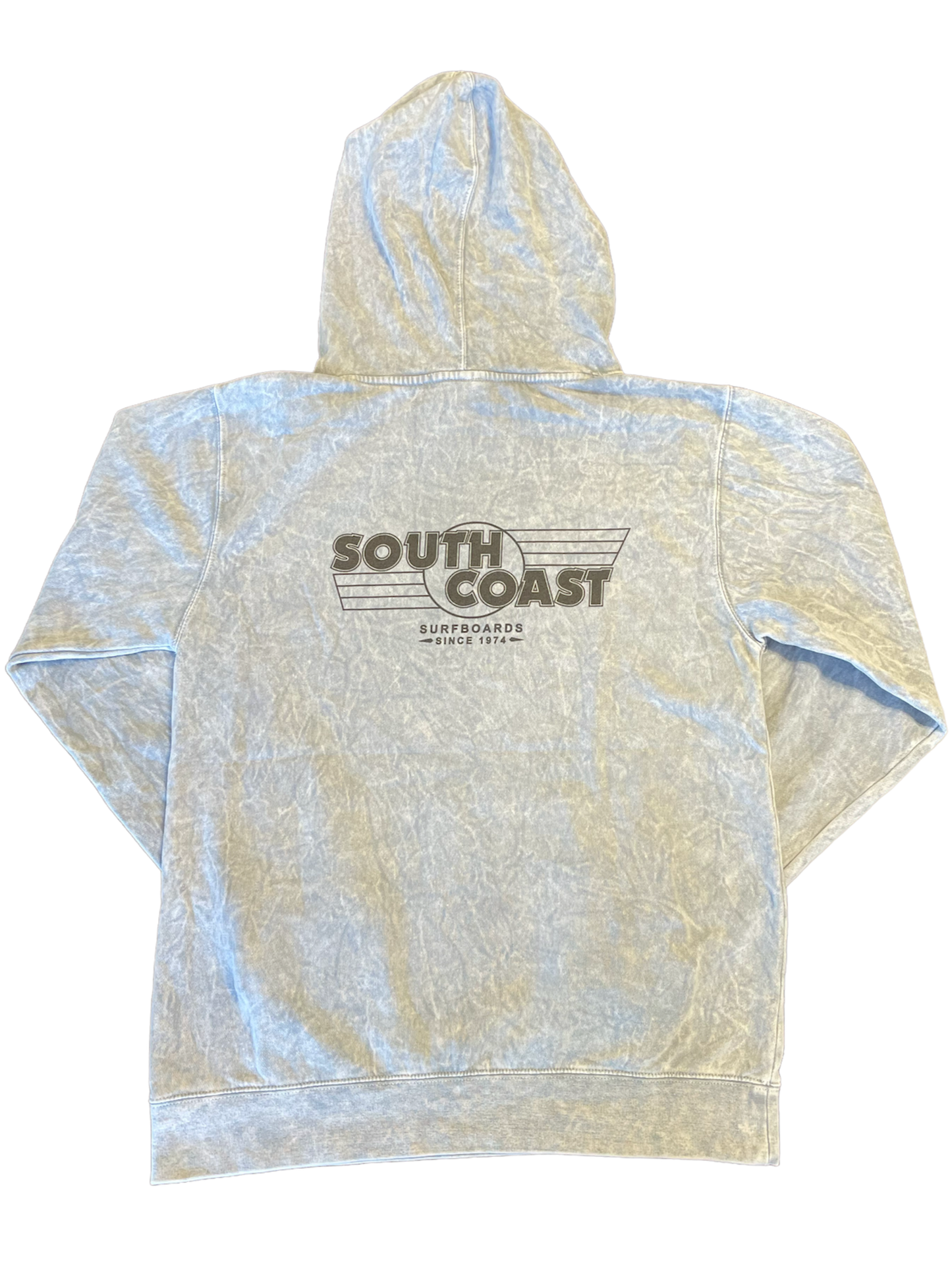 South Coast Mens Retro Flag Vintage Pullover Hoodie