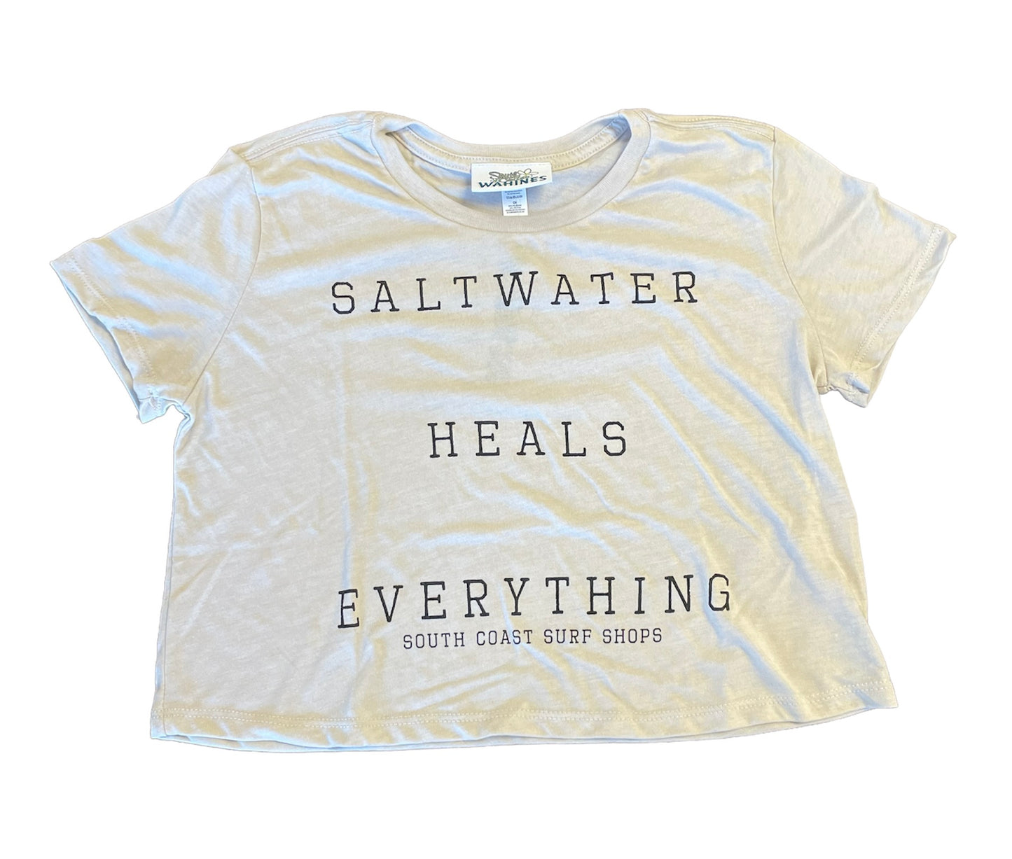 South Coast Ladies Saltwater Crop T-Shirt