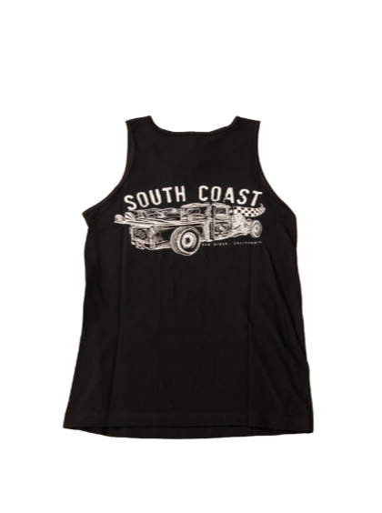 South Coast Adult Rat Rod Tank Black