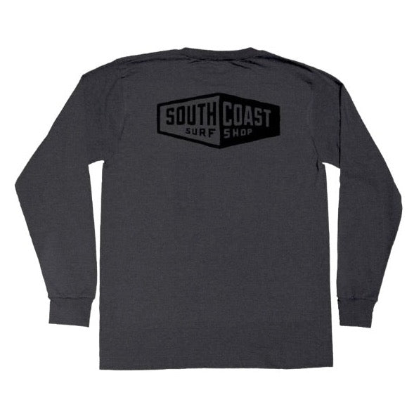 South Coast Mens Block Long Sleeve Tee
