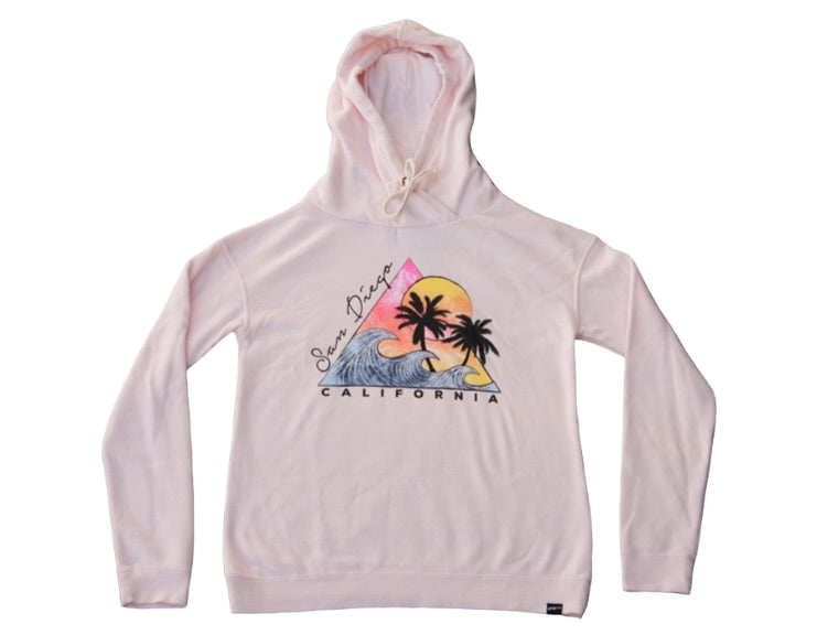 South Coast Ladies Hedwig Hoodie Pink