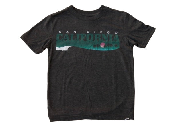 South Coast Youth Ashy Tee Black