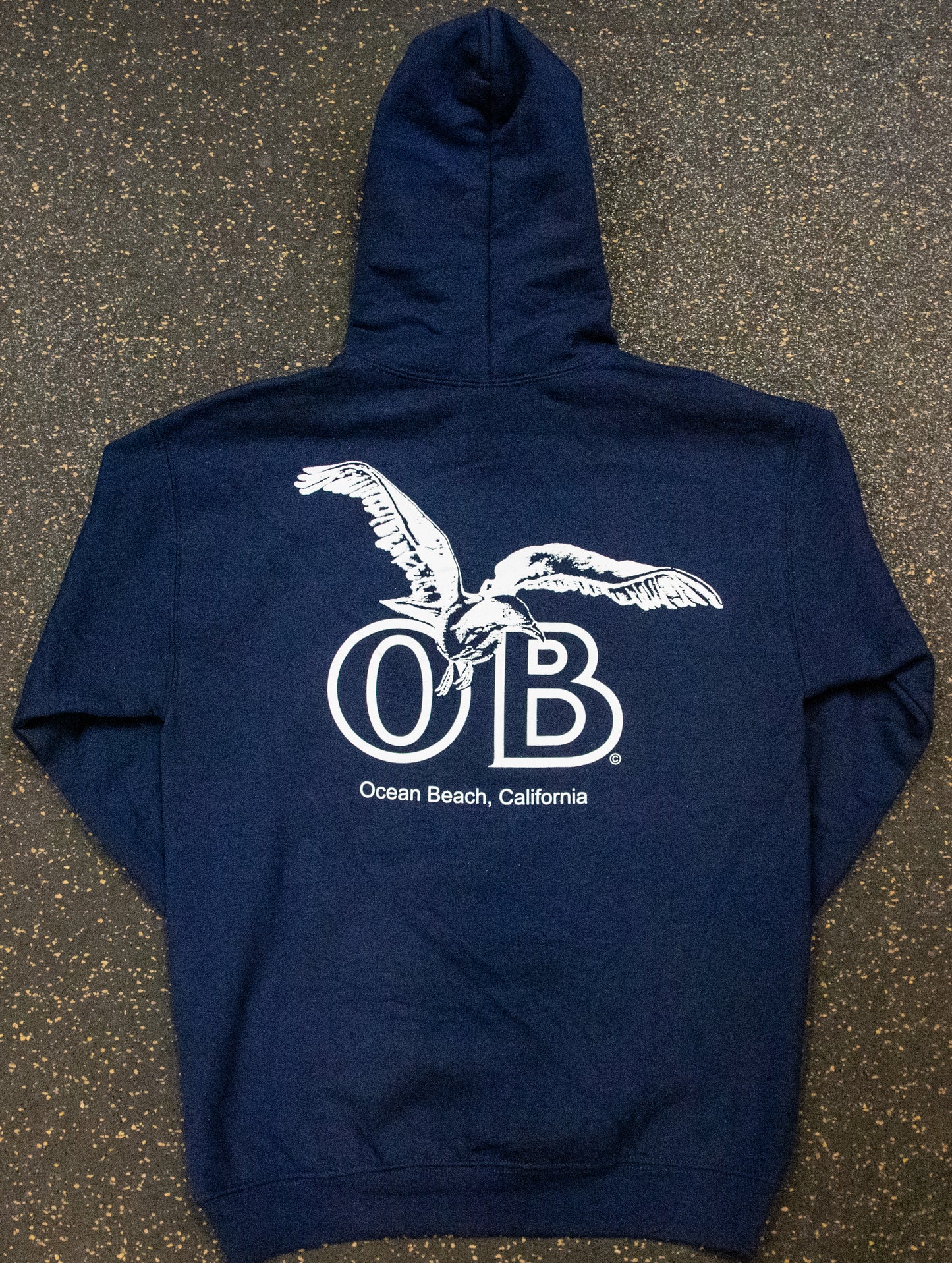 PENINSULA GRAPHICS ADULTS OB GULL HOODIE