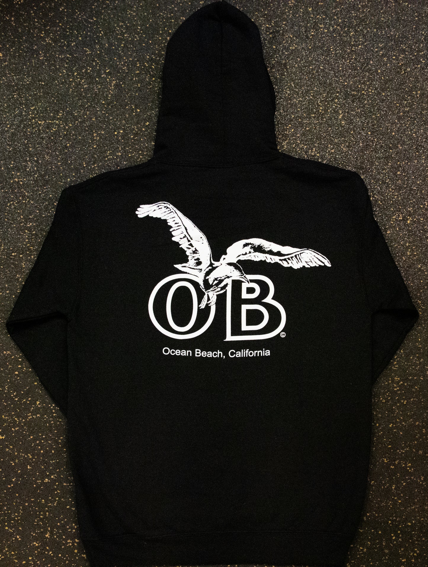 PENINSULA GRAPHICS ADULTS OB GULL HOODIE