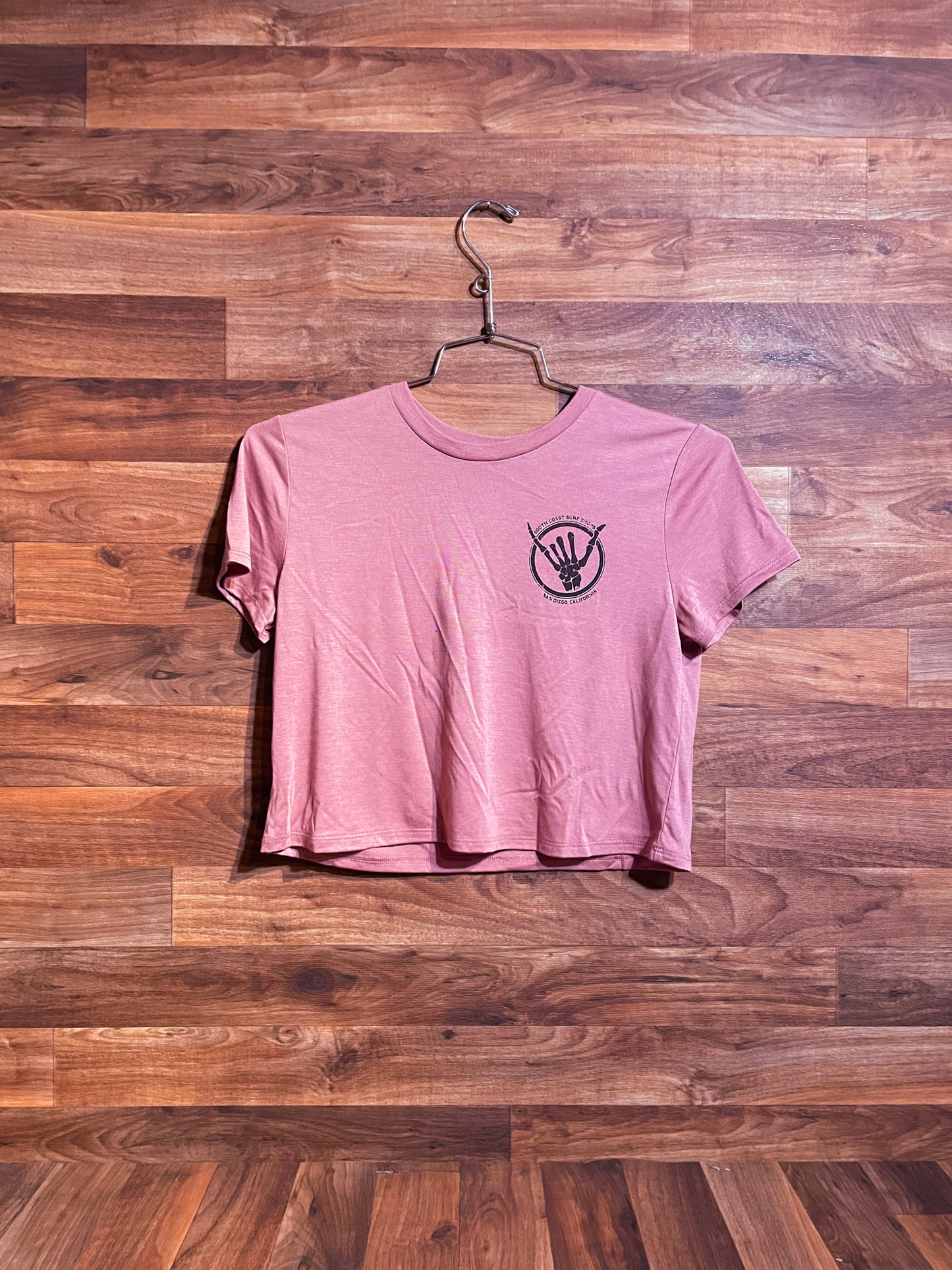South Coast Womens Shaka Bones Crop Tee