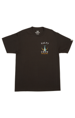 SALTY CREW MENS TAILED SHORTSLEEVE T-SHIRT BLACK