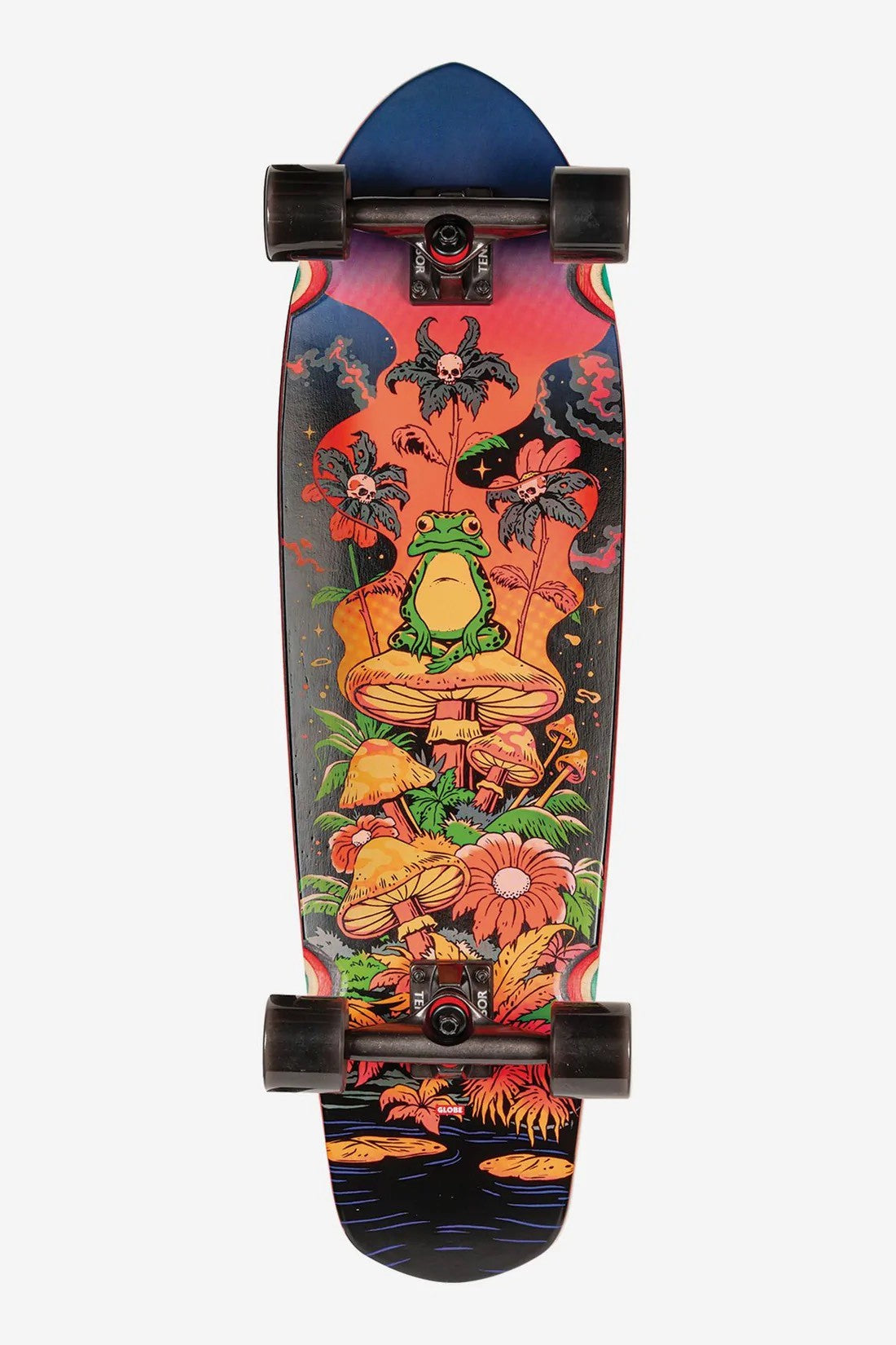 GLOBE BIG BLAZER REDTOAD COMPLETE SKATEBOARD - 32"