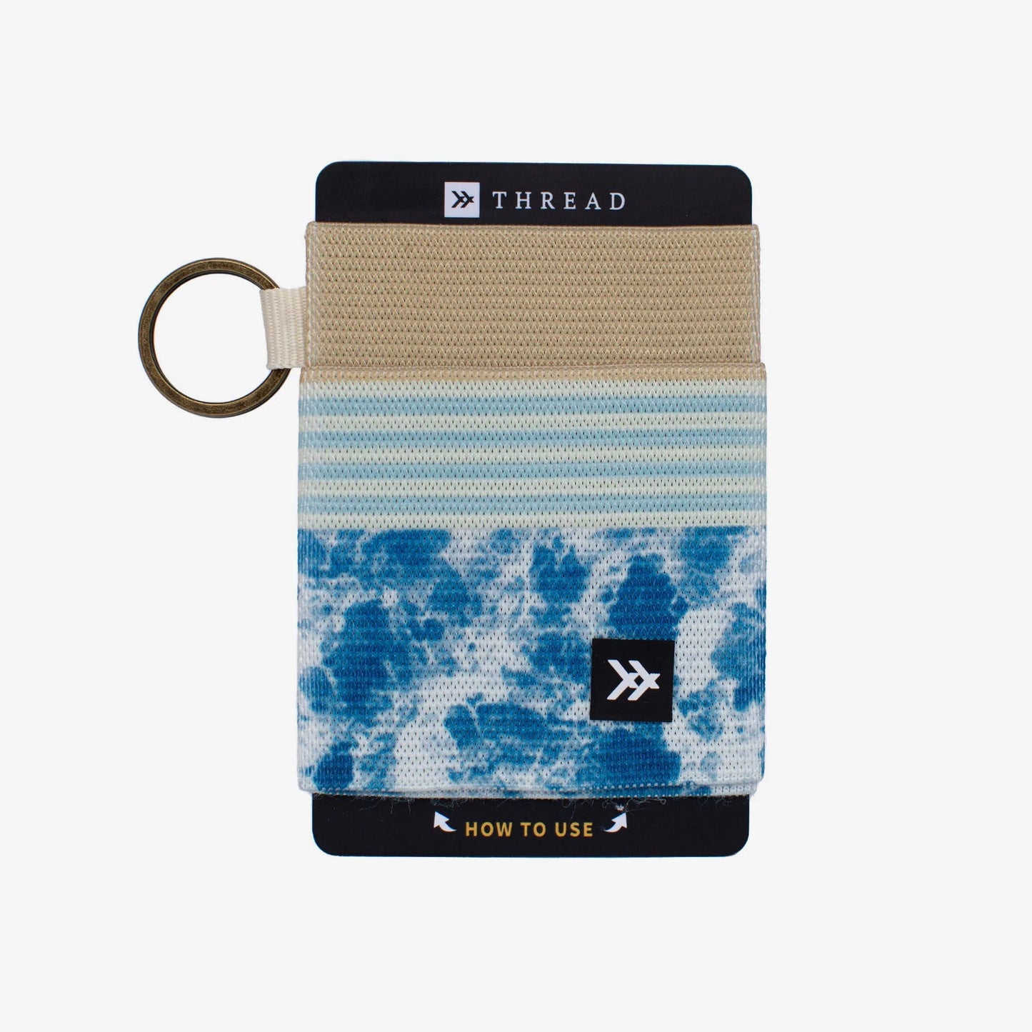 Thread Slate Elastic Wallet
