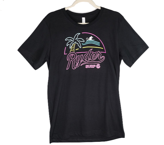 RYDER SURF MENS NEON TEE