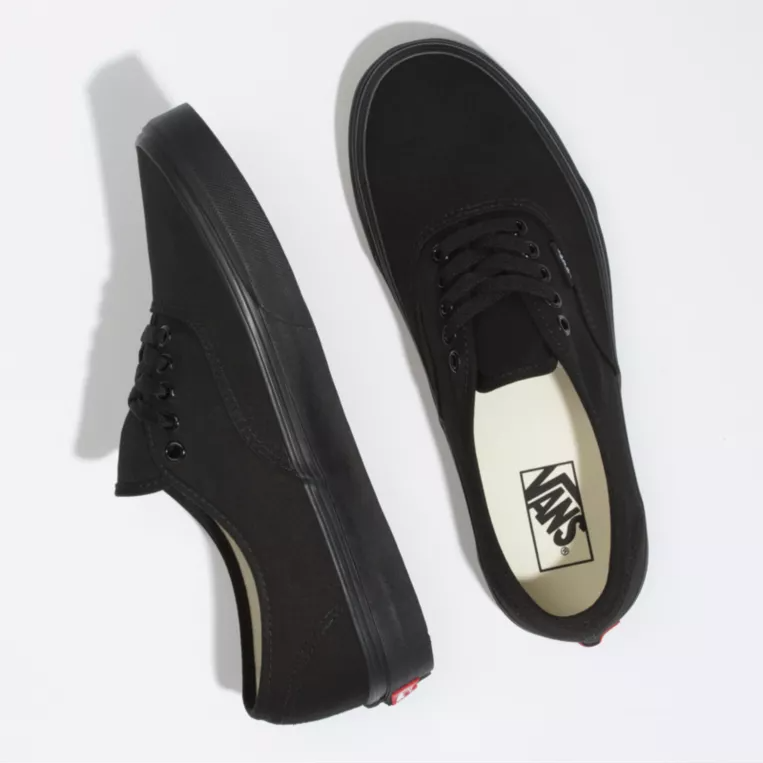 Vans Mens Authentic Black Shoes
