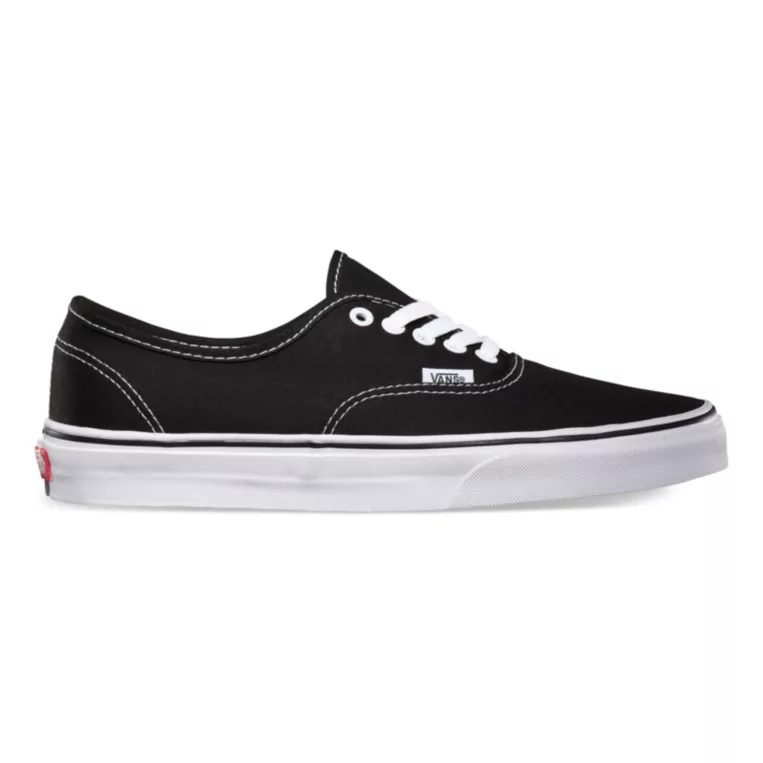 Vans Womens Authentic Black/White Shoes