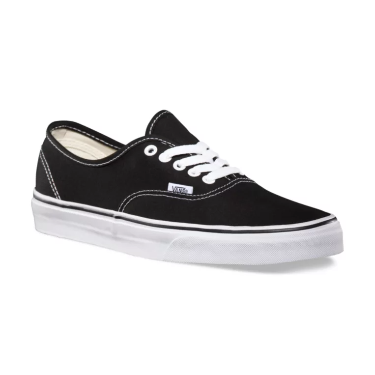 Vans Womens Authentic Black/White Shoes