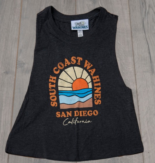 South Coast Ladies With The Tide Tank Black