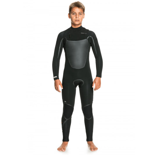 Quiksilver Boys Sessions 3/2mm Chest Zip Wetsuit