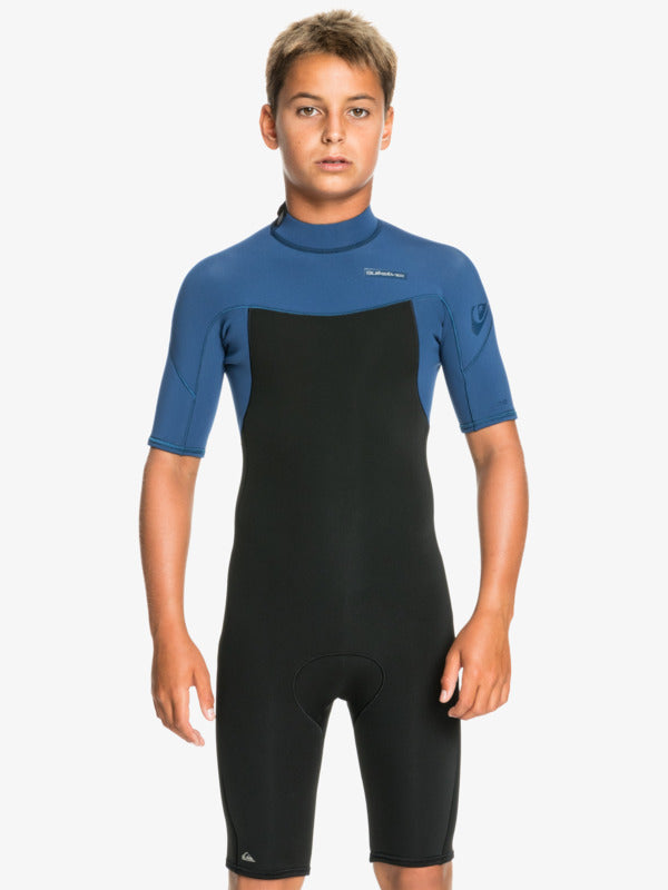 Quiksilver Boys 2/2mm Every Day Sessions Back Zip Springsuit
