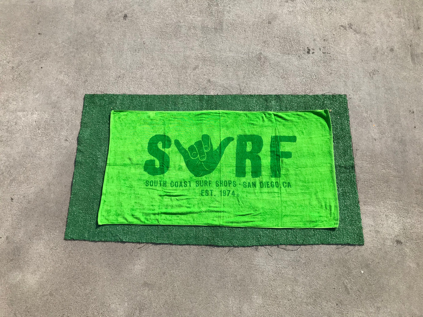 South Coast Shaka Towel