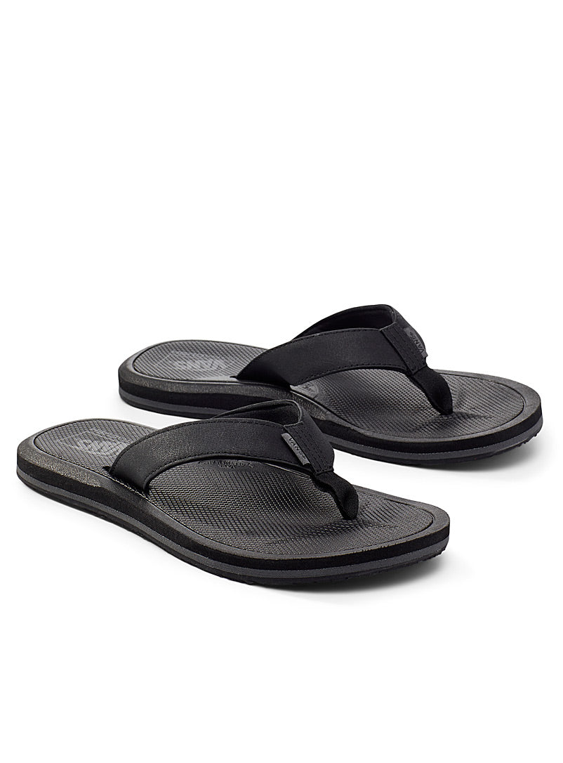 Vans Mens Nexpa Synthetic Black Sandals