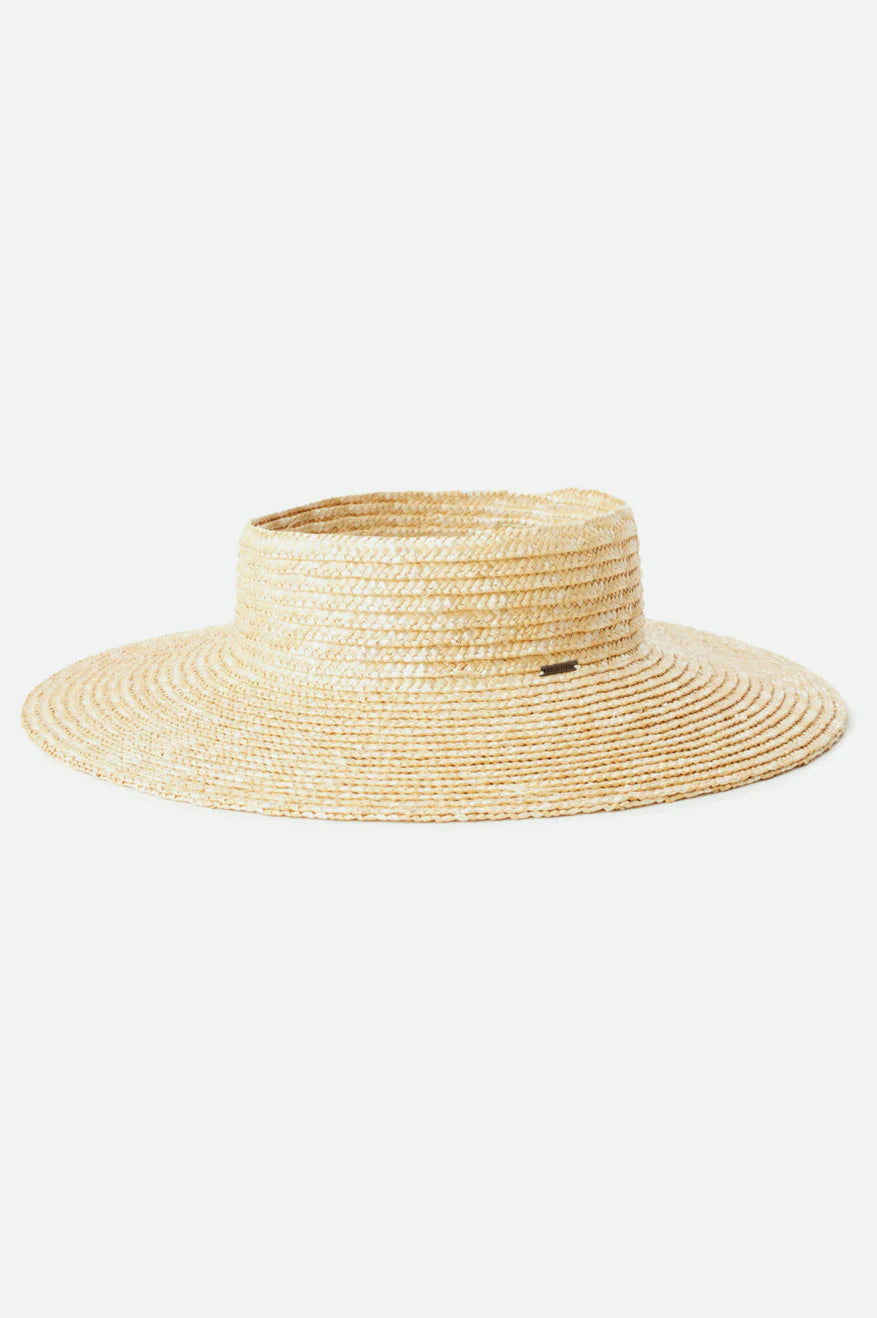 Brixton Womens Joanna Visor Straw Hat