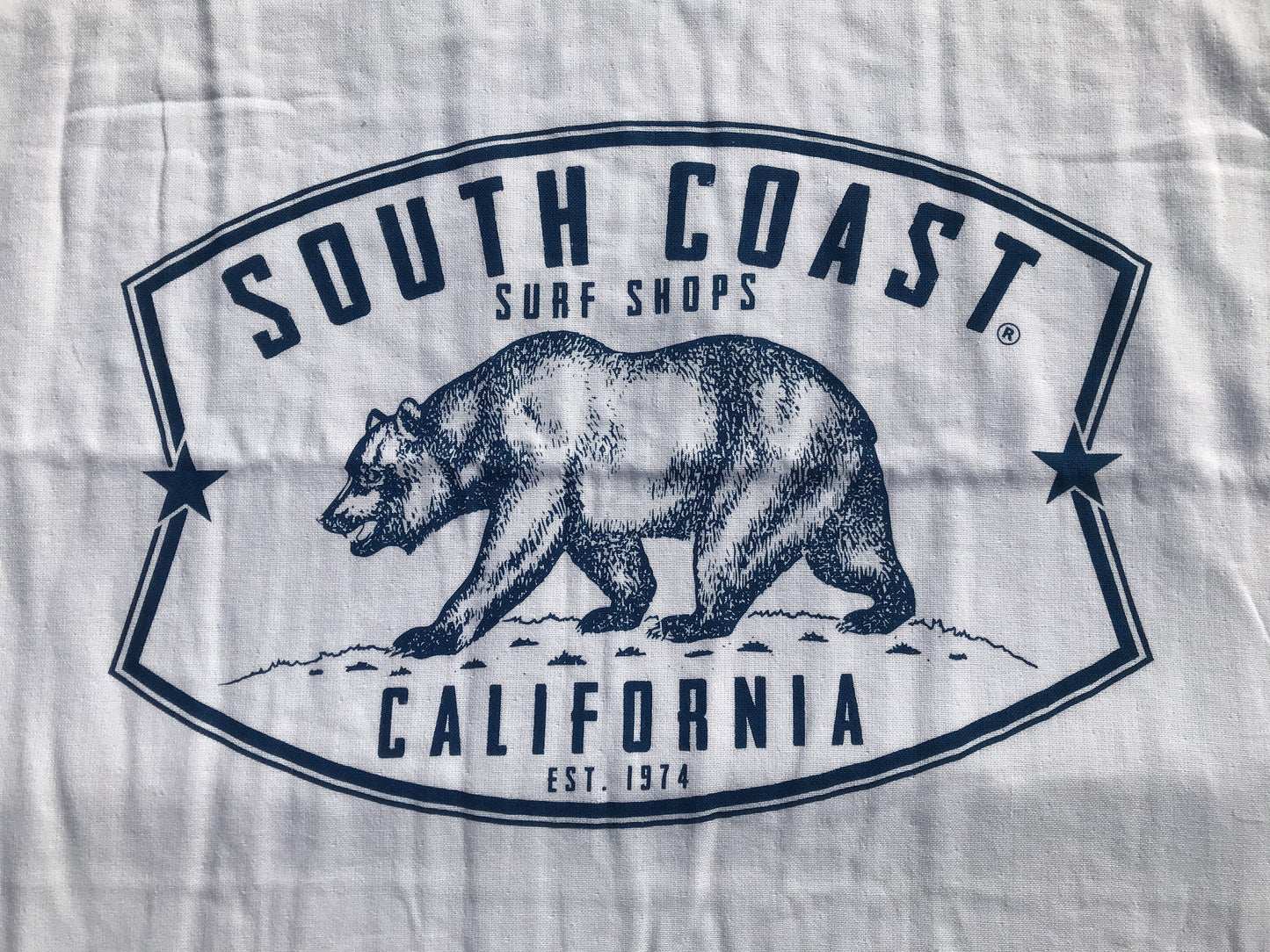 South Coast Cali Bear Turkish Towel