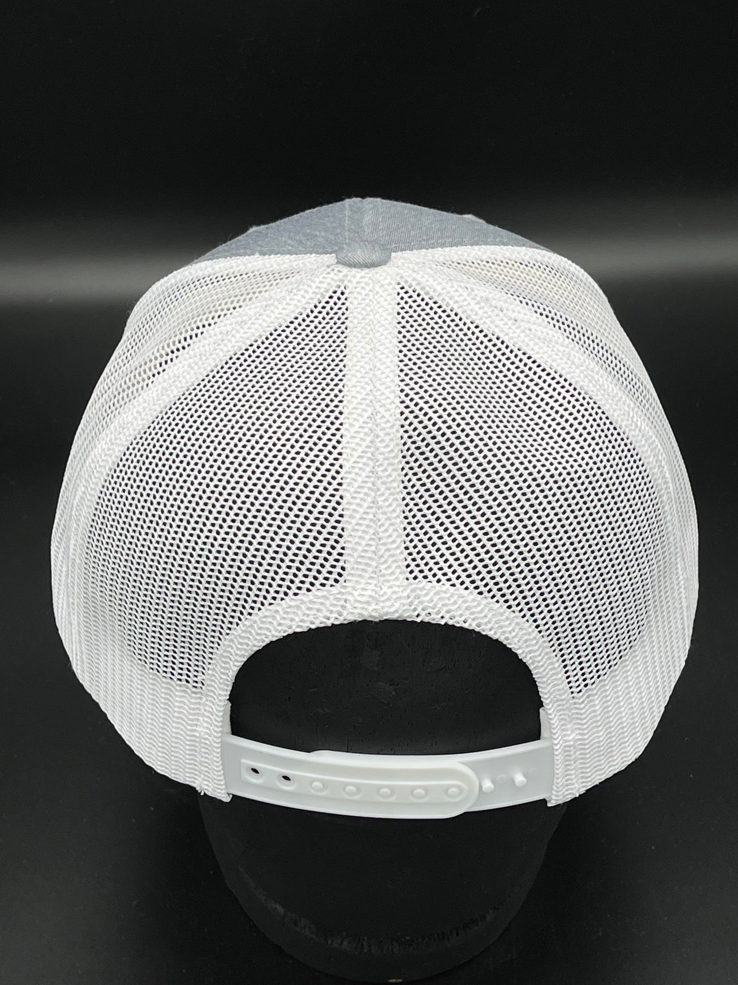 South Coast Adult Cross Logo Trucker Hat Smoke-White