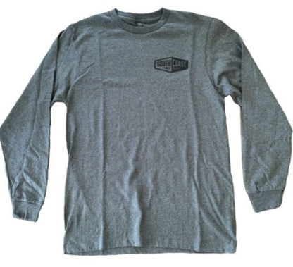 South Coast Mens Block Long Sleeve Tee