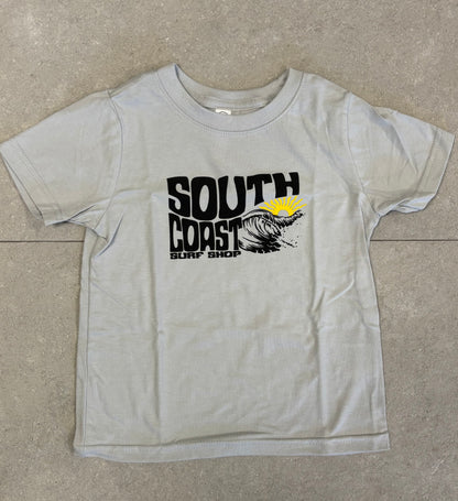 South Coast Youth Grinder Tee Silver