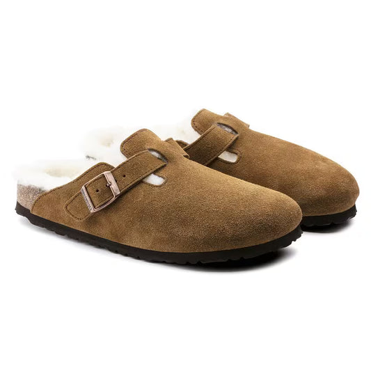 Birkenstock Boston Shearling Mink